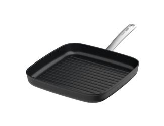 Leo Graphite 11" Recycled Alum Ceramic NS Grill Pan