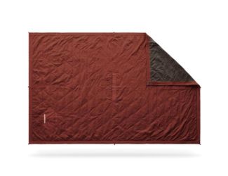 Field Microfleece Blanket - Sierra Red