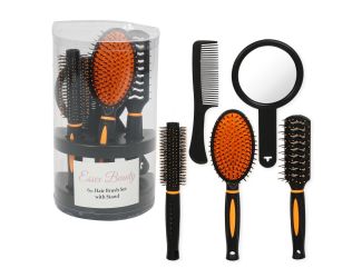 6 Piece Hair Brush Set
