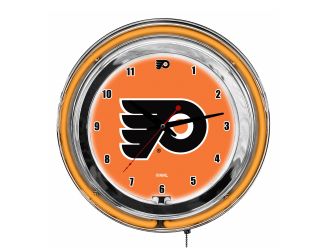 Philadelphia Flyers 14" Neon Clock