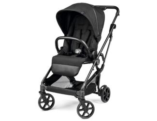 Vivace Single Stroller w/ Reversible Seat & Boot True Black