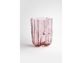 Crackle Vase Pink Tall