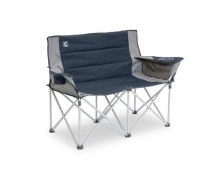 Loveseat Double Outdoor Camp Chair Navy