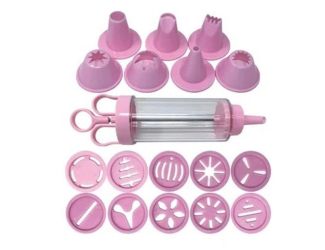 19 Pc Cookie & Cake Decorating Set