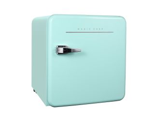 1.6 Cu. Ft. Refrigerator, Manual Defrost, Retro - Mint Green