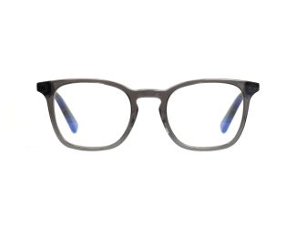 Wes Blue Light Reading Glasses - Crystal Grey - Size 49-21-145 Diopter 2.5