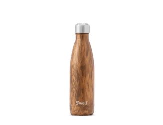 17oz Stainless Steel Water Bottle Teakwood