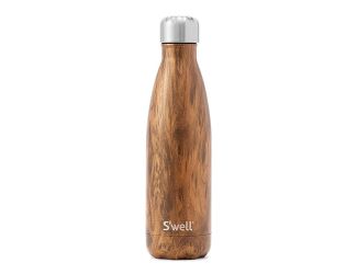 17oz Stainless Steel Water Bottle Teakwood