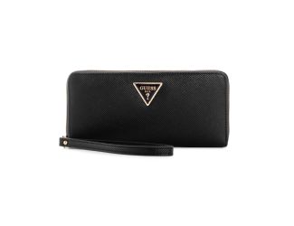 Laurel Large Zip Around Wallet  Black