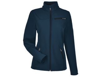 Womens Transport Softshell Jacket-Polar/White-LG