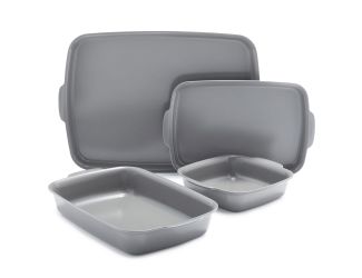 4pc Premier Ovenware Ceramic Nonstick Bakeware Set