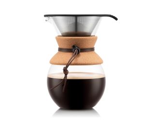 34oz Pour Over Coffeemaker w/ Permanent Filter