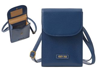 Mini Crossbody - Blue Leather
