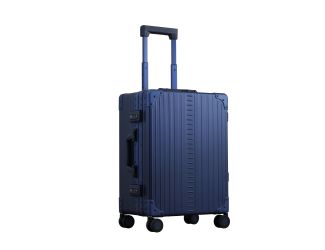 Aleon 21" Carry-On with Suiter Aluminum Hardside Luggage (Sapphire) Blue