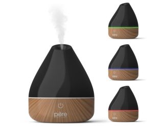 PureSpa Natural Essential Oil Diffuser Black