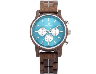 Poseidon  Walnut Chronograph Wooden Watch