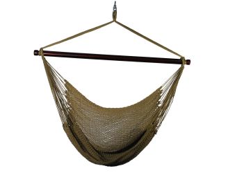 Hanging Caribbean Rope Chair Brown