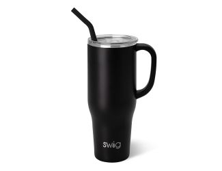 Swig Black Mega Mug (40oz)