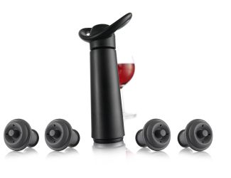 Vacu Vin Wine Saver Concerto - Black