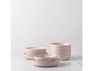 Pacifica 18-piece place setting w/ pasta bowl