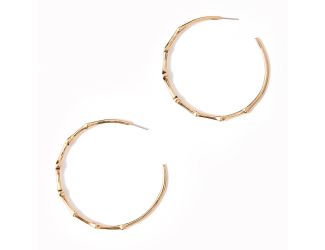 Twilight Hoop Earrings - Gold