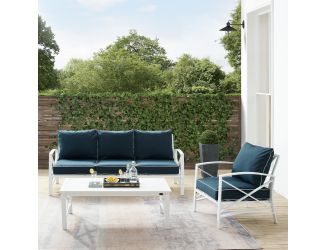 Kaplan 3Pc Outdoor Sofa Set