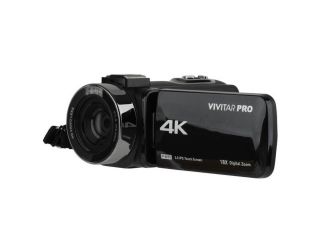 4K Camcorder w/ 3" Rotational LCD