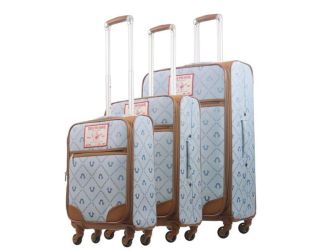 Soft Sided Spinner Luggage Set Size 3 Pieces