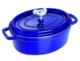 Cast Iron 5.75 Qt. Coq Au Vin Cocotte - Dark Blue
