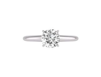 1 CT Round Lab Diamond Solitaire Ring Size 8