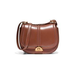 Celenea Saddle Bag - Dark Cuoio