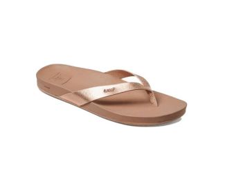 Womens Cushion Bounce Court Sandal-Tan/Champagne-10