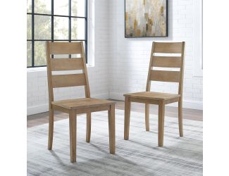 Joanna 2Pc Ladder Back Chair Set