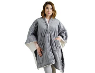 PureRelief Plush Heated Shawl