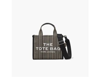 Small Monogram Jacquard Tote