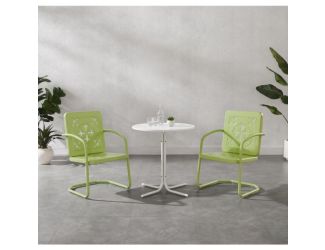Azalea 3-Piece Retro Outdoor Bistro Set