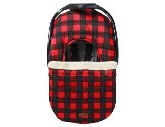 JJ Cole Car Seat Cover Buffalo Check