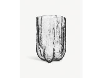 Crackle Vase XL Clear