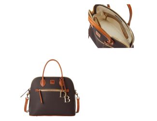 Pebble Grain Large Domed Satchel