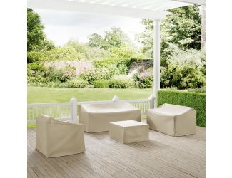 4Pc Sectional Cover Set