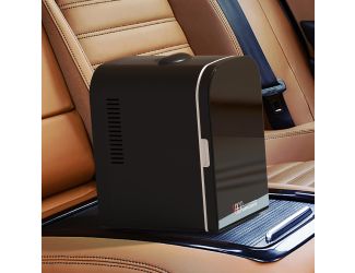 Uber Chill 2.0 Thermoelectric 4 Liter Mini Fridge Black
