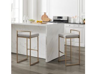 Harlowe 2Pc Bar Stool Set