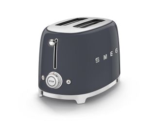 50's Retro-Style 2 Slice Toaster Slate Gray