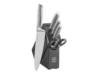 Modernist 6pc Studio Knife Block Set Black Matte