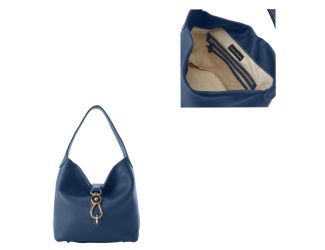 Pebble Grain Small Logo Lock Sac