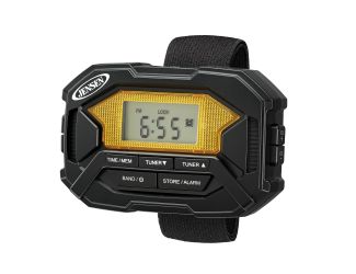 Digital AM/FM Stereo Armband Radio with Clock