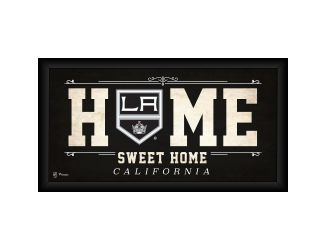 10" x 20" Home Sweet Home Framed Collage - LA Kings
