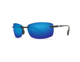 Ballast Polarized Sunglasses - Shiny Black/Blue Mirror