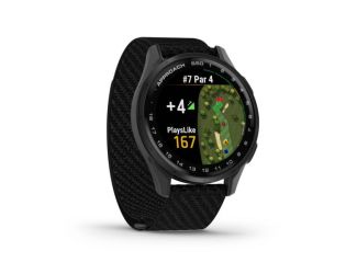 Approach S50 Cream Gold Aluminum Bezel/Black Nylon Band