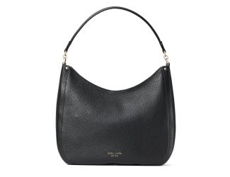 Roulette Large Hobo Bag - Black